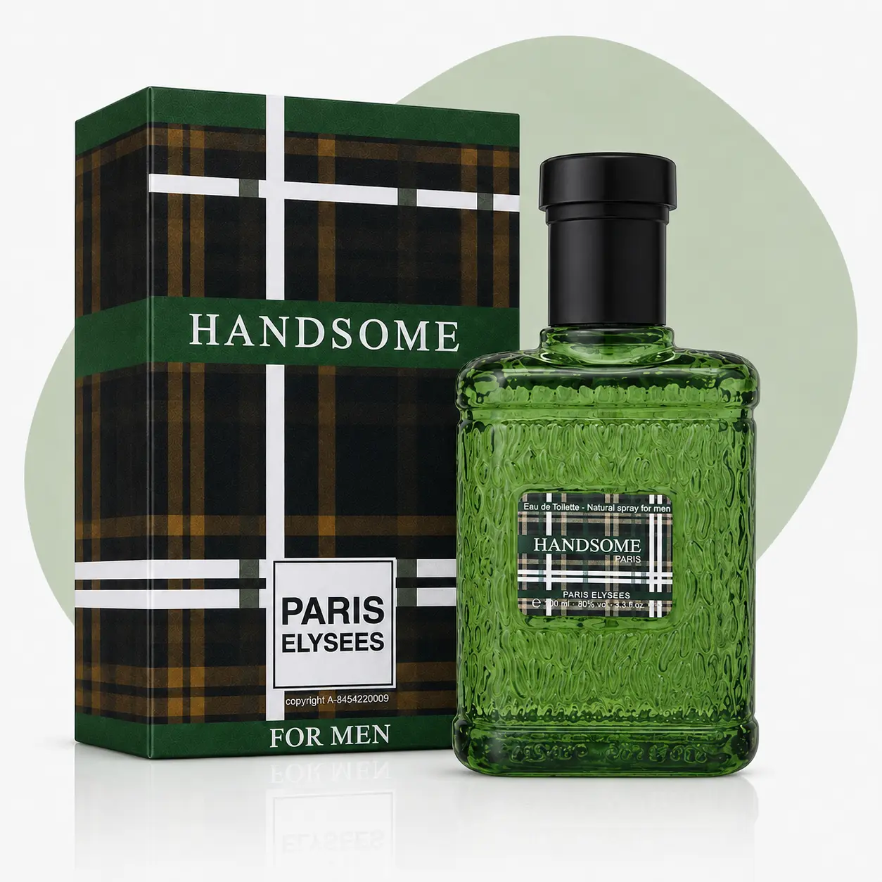 Perfume HandSome Green Paris Elysees 100ML (Polo Verde)